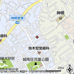 京都府宇治市神明宮東102-10周辺の地図