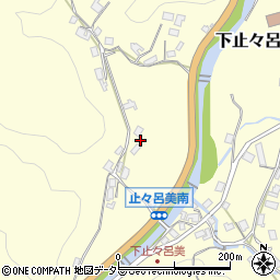 大阪府箕面市下止々呂美289周辺の地図