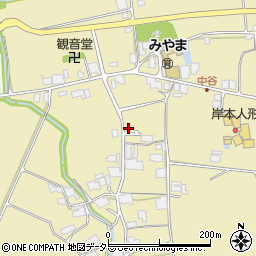 兵庫県小野市中谷町389-3周辺の地図