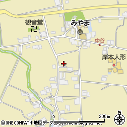 兵庫県小野市中谷町389-4周辺の地図