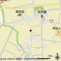 兵庫県小野市中谷町151-1周辺の地図
