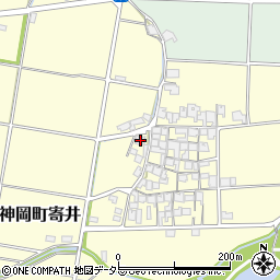 兵庫県たつの市神岡町寄井425周辺の地図