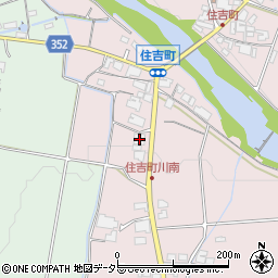 兵庫県小野市住吉町844-1周辺の地図