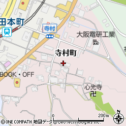 兵庫県三田市寺村町4378周辺の地図