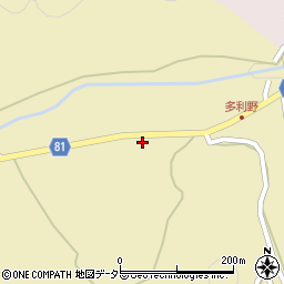 愛知県新城市黄柳野平切周辺の地図
