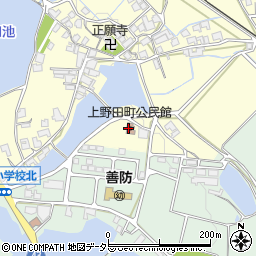 上野田町公会堂周辺の地図