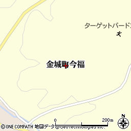 島根県浜田市金城町今福周辺の地図
