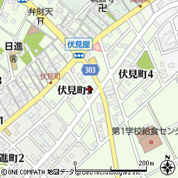 愛知県碧南市伏見町周辺の地図
