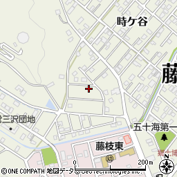 静岡県藤枝市時ケ谷990-25周辺の地図