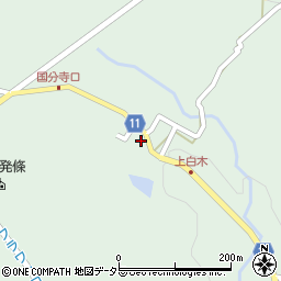 三重県亀山市白木町2137周辺の地図