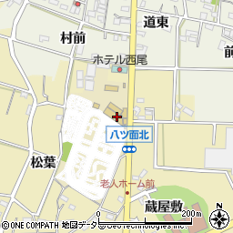 愛知県西尾市八ツ面町猿待55周辺の地図