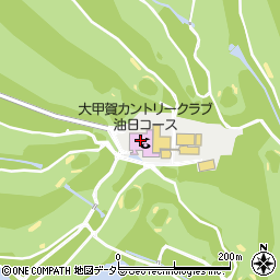 大甲賀カントリークラブ油日コースエントリー係周辺の地図