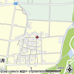 兵庫県たつの市神岡町寄井246周辺の地図