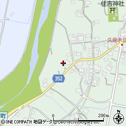 兵庫県小野市久保木町1077周辺の地図