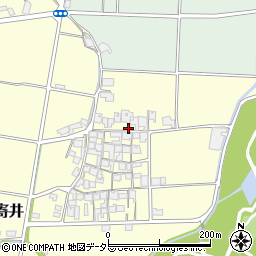 兵庫県たつの市神岡町寄井244周辺の地図