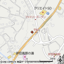 ガスト伊豆高原店周辺の地図