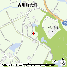 兵庫県三木市吉川町大畑236周辺の地図