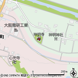 兵庫県三田市下田中155周辺の地図