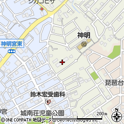 月桂冠社宅周辺の地図