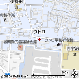 在日本朝鮮人総聯合会京都府南山城支部周辺の地図