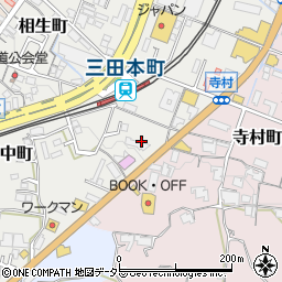兵庫県三田市対中町5周辺の地図