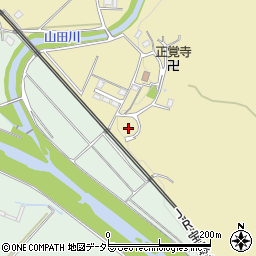 兵庫県三田市桑原422周辺の地図
