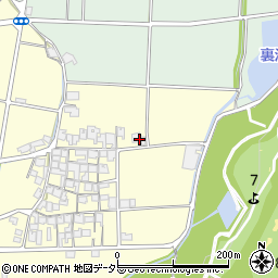 兵庫県たつの市神岡町寄井253周辺の地図