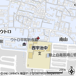 京都府宇治市伊勢田町南山11-11周辺の地図