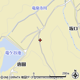 愛知県岡崎市桑谷町釜中周辺の地図