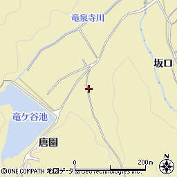 愛知県岡崎市桑谷町（釜中）周辺の地図