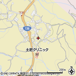 静岡県伊豆市小下田2074周辺の地図