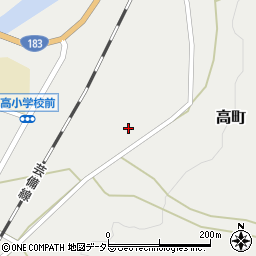 広島県庄原市高町1139周辺の地図