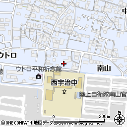 京都府宇治市伊勢田町南山11-8周辺の地図