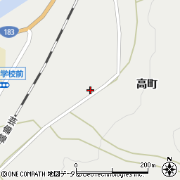 広島県庄原市高町1129周辺の地図