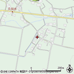 兵庫県小野市久保木町244周辺の地図