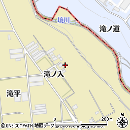 愛知県豊川市東上町滝ノ入98周辺の地図