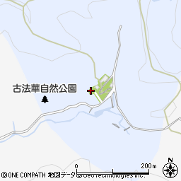 古法華寺周辺の地図