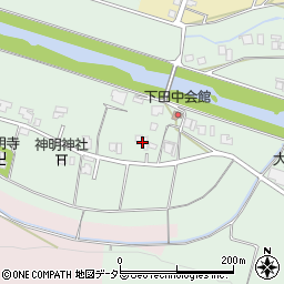 兵庫県三田市下田中178周辺の地図
