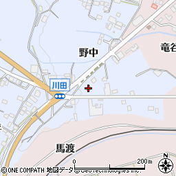 セブンイレブン新城川田店周辺の地図