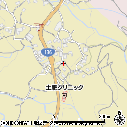 静岡県伊豆市小下田2075周辺の地図