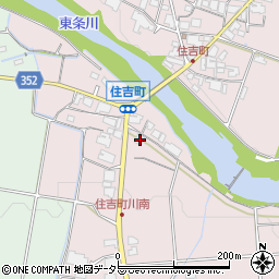 兵庫県小野市住吉町853周辺の地図