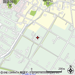静岡県藤枝市平島447-2周辺の地図