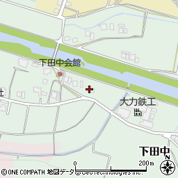 兵庫県三田市下田中229周辺の地図