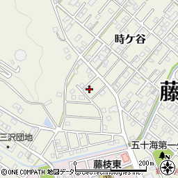 静岡県藤枝市時ケ谷888-19周辺の地図