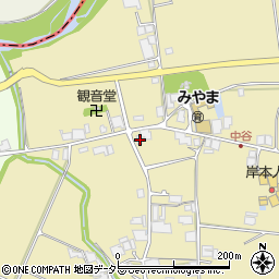 兵庫県小野市中谷町156周辺の地図