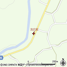 広島県庄原市口和町永田921周辺の地図