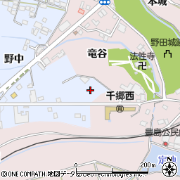 愛知県新城市川田（野中）周辺の地図