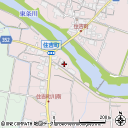 兵庫県小野市住吉町862周辺の地図