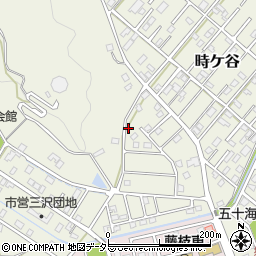 静岡県藤枝市時ケ谷980-1周辺の地図