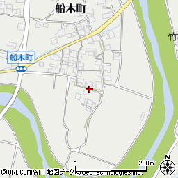 兵庫県小野市船木町周辺の地図
